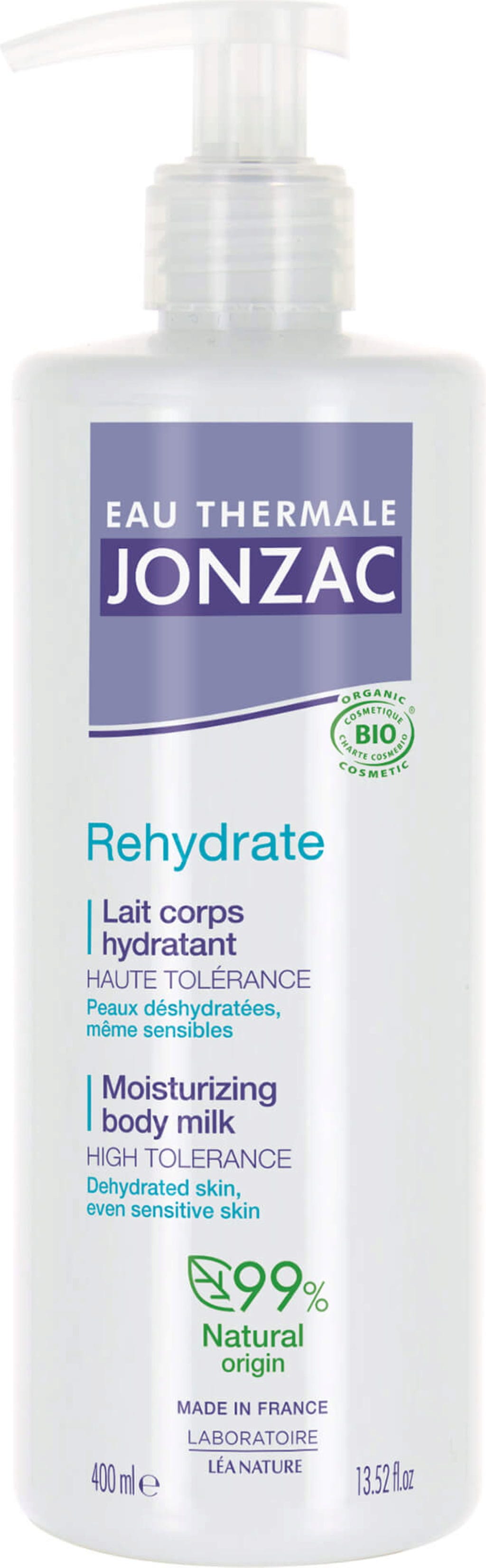 Eau Thermale JONZAC  REhydrate Moisturizing Body Milk, 400 ml
