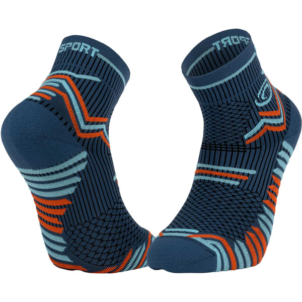 Chaussette running BV SPORT TRAIL ULTRA BLEU/ORANGE