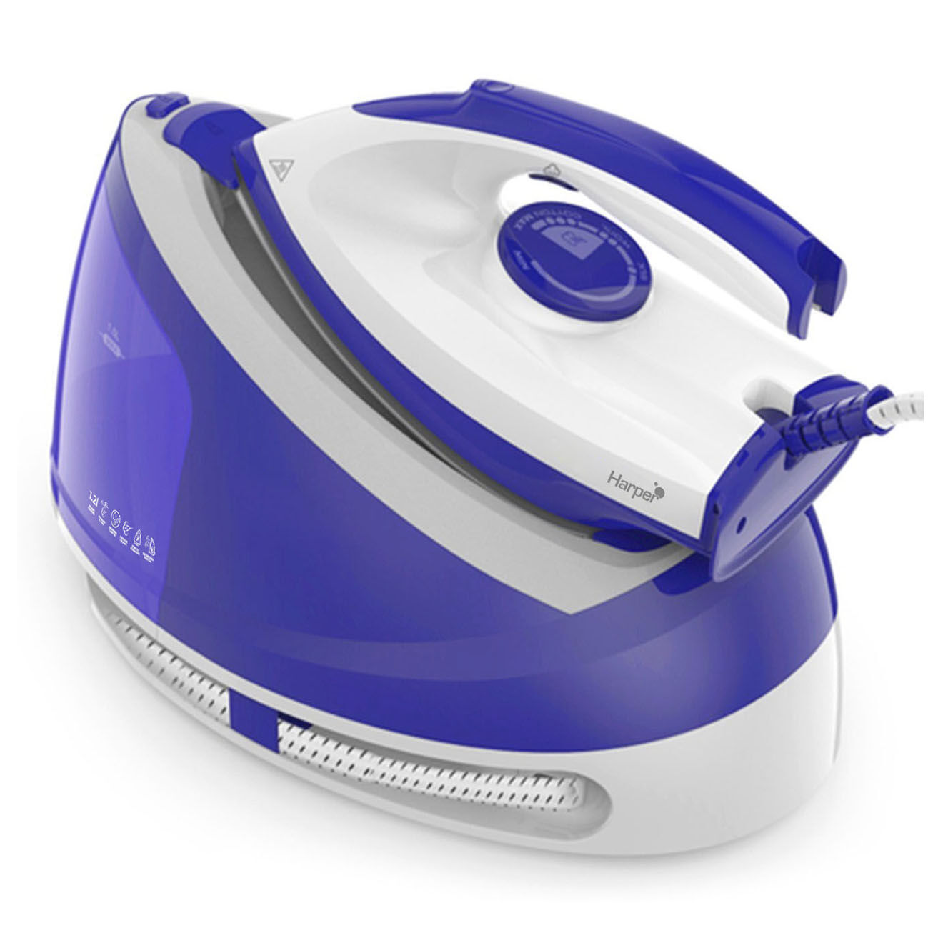 Harper Centrale vapeur blanc/violet