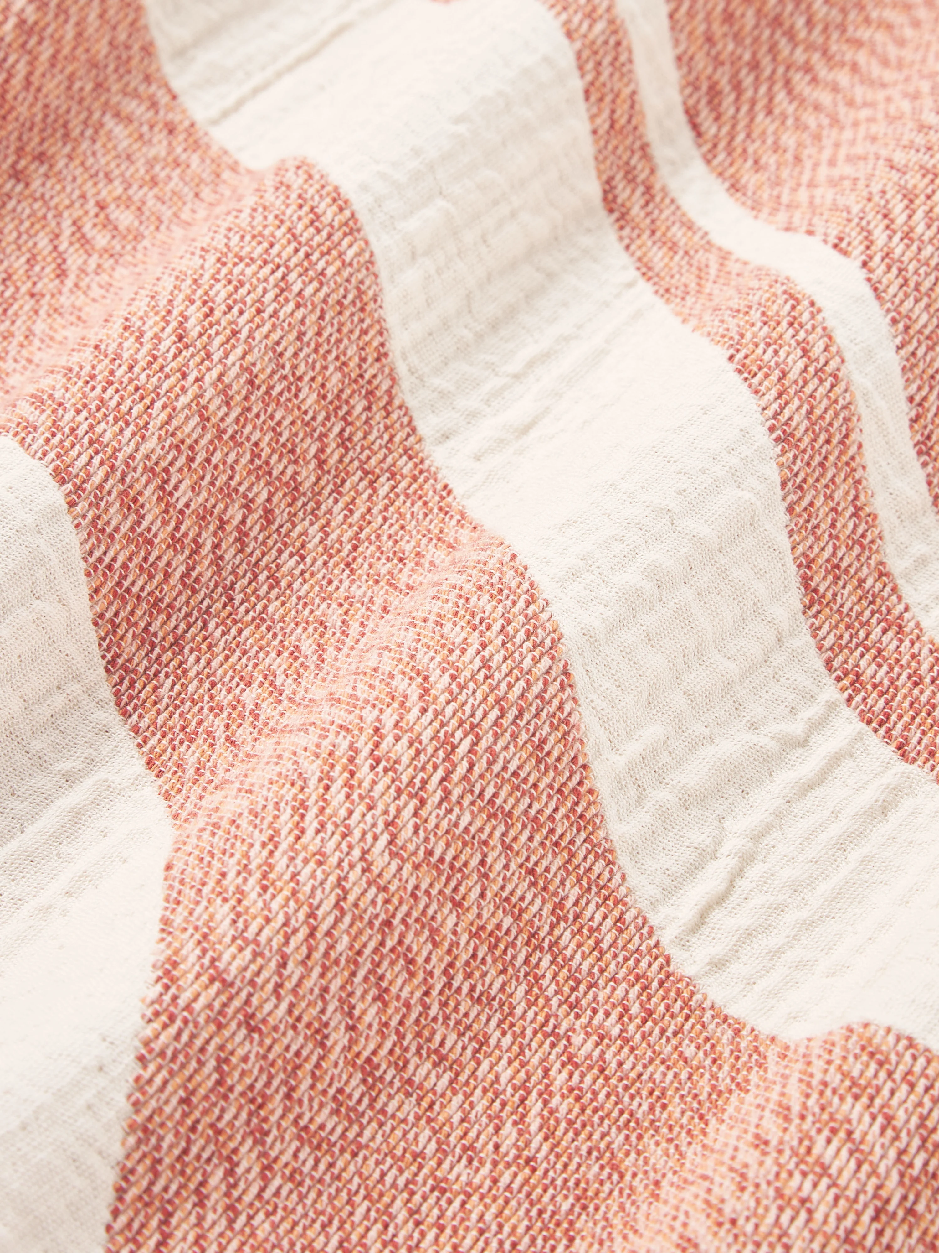 Jacquard kussenhoes Rui met franjes