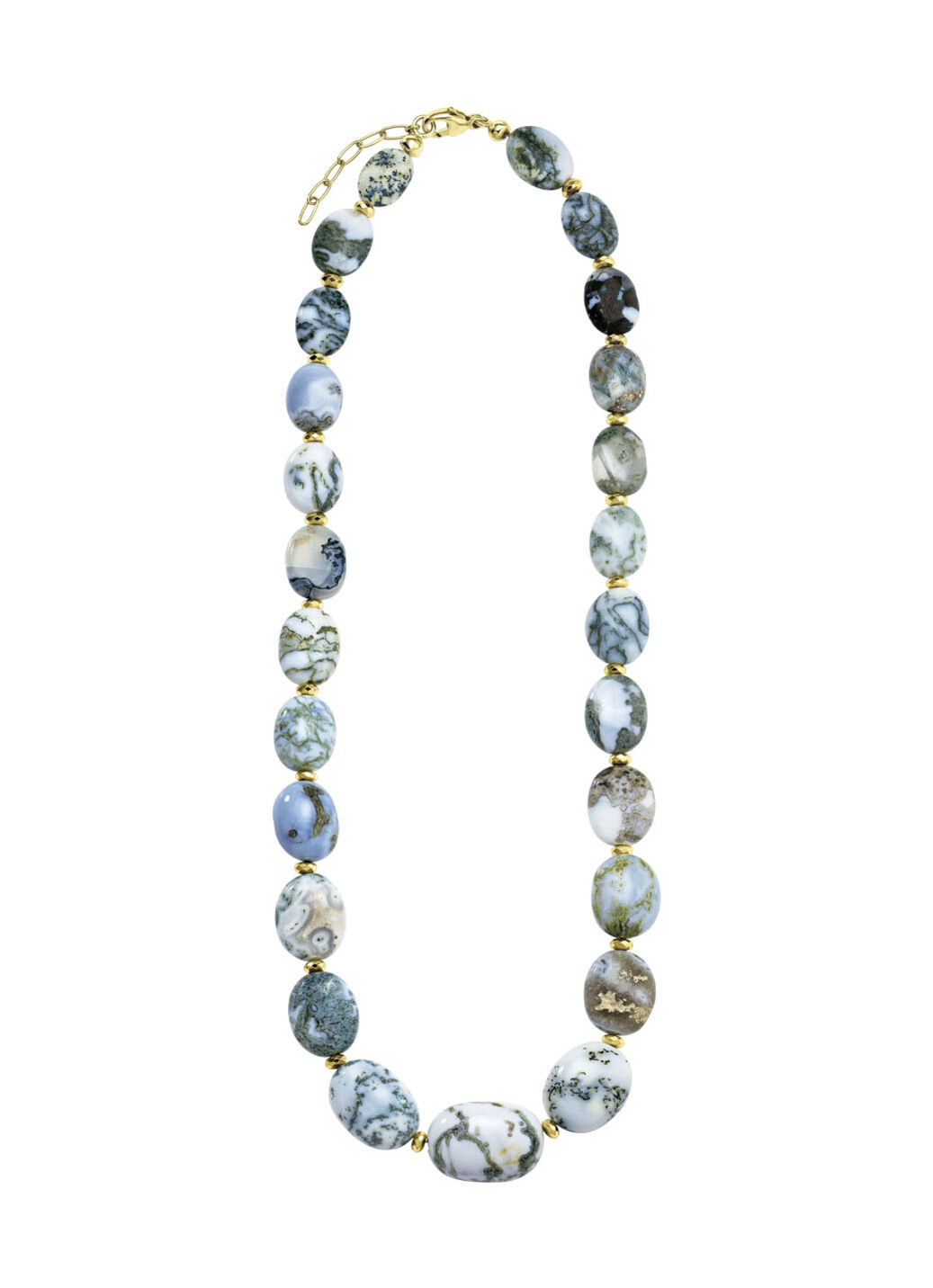 Strahlende Garnitur mit Opal und Hämati