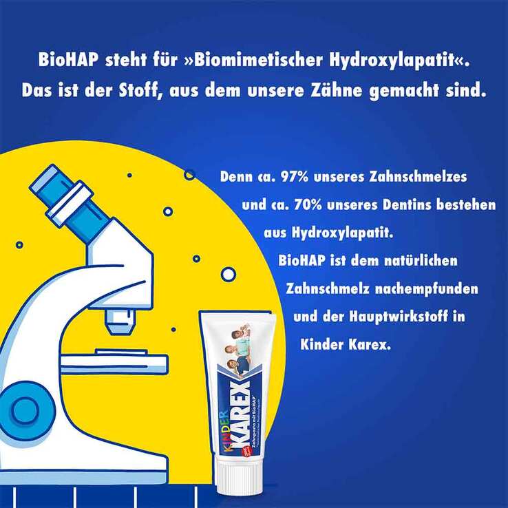 Karex Kinder Zahnpasta, 50 ml