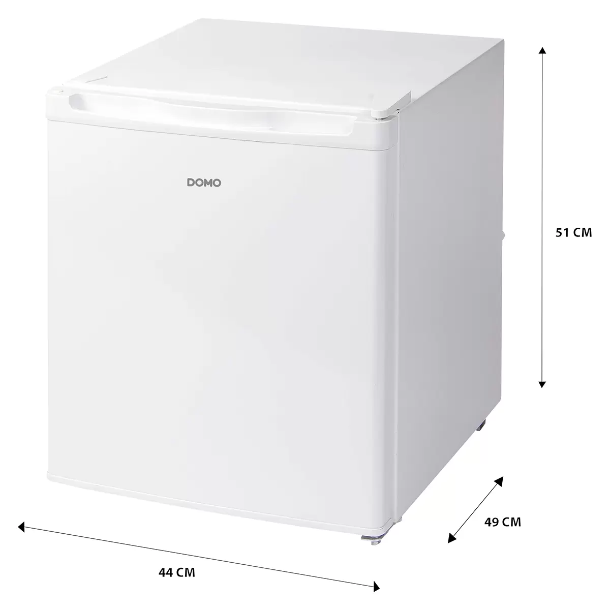 Gefrierschrank freistehend Domo weiss