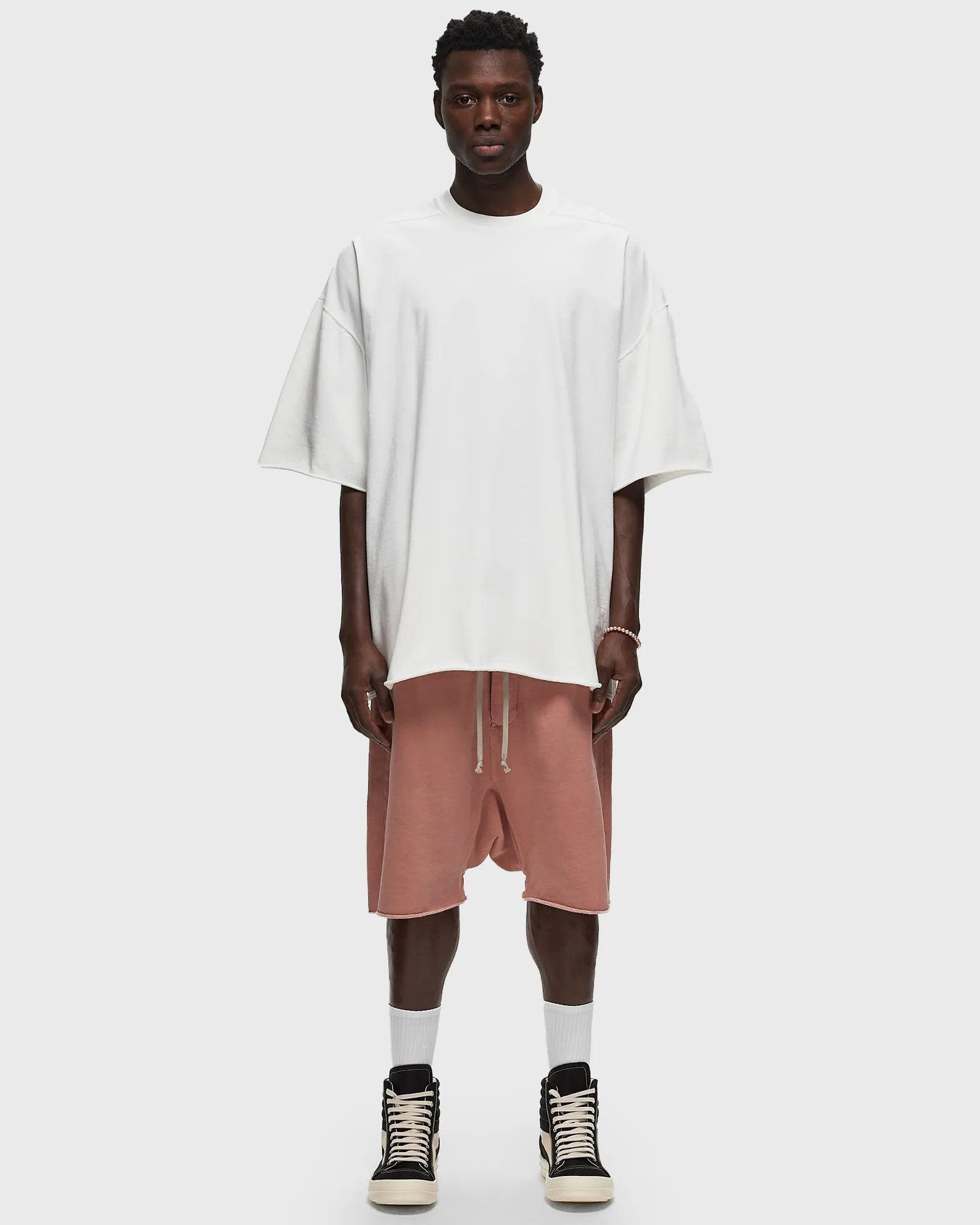 Rick Owens KNIT SWEATPANTS-DRAWSTRING PODS