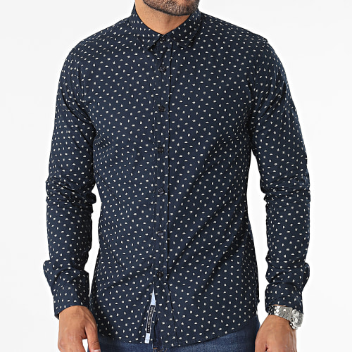 Chemise Manches Longues 232 Gisor Bleu Marine