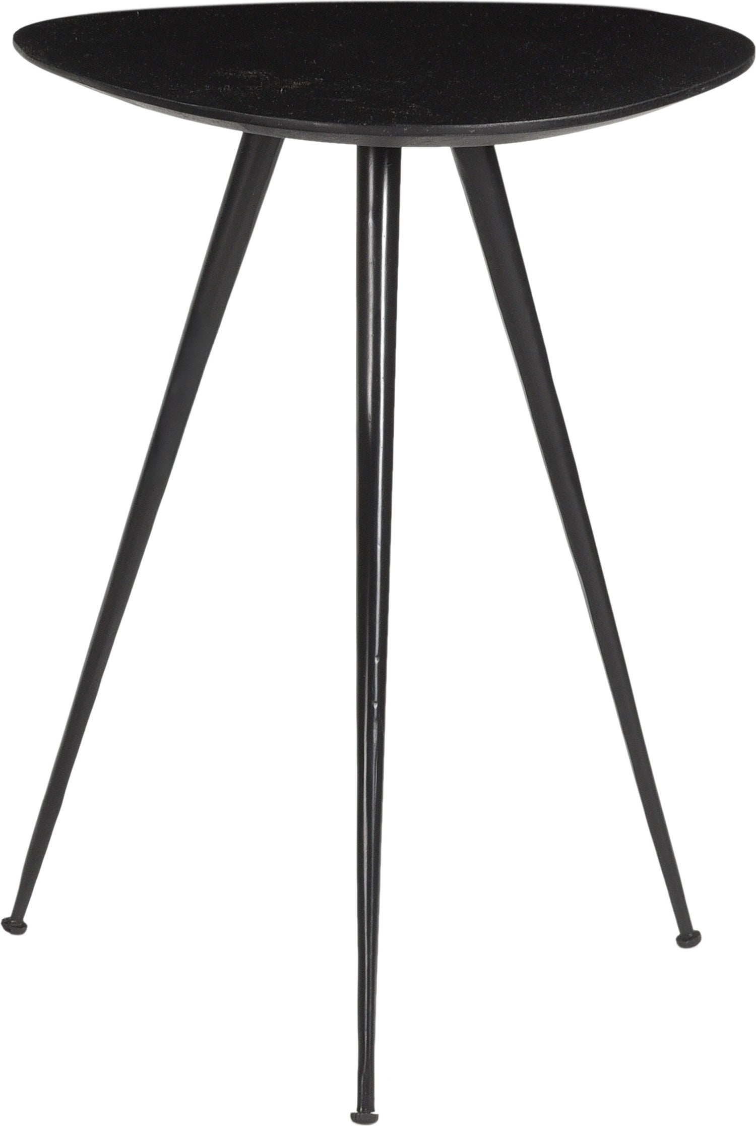Brix bijzettafel Loua zwart 40 x 40 x 53 cm