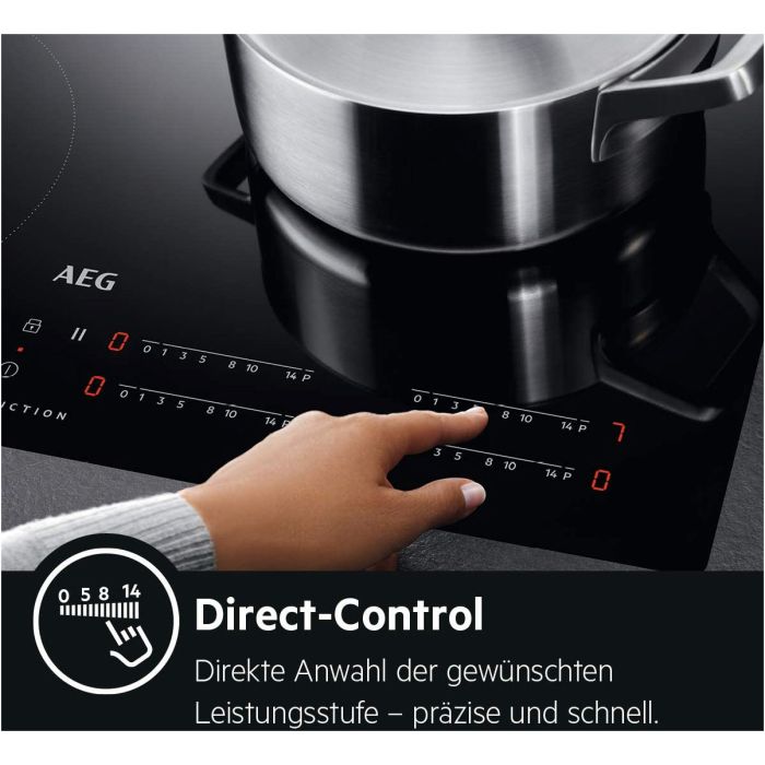 AEG Autarkes Induktions-Kochfeld Serie 7000 SenseFry® IAS8443BXB // 70€ Cashback