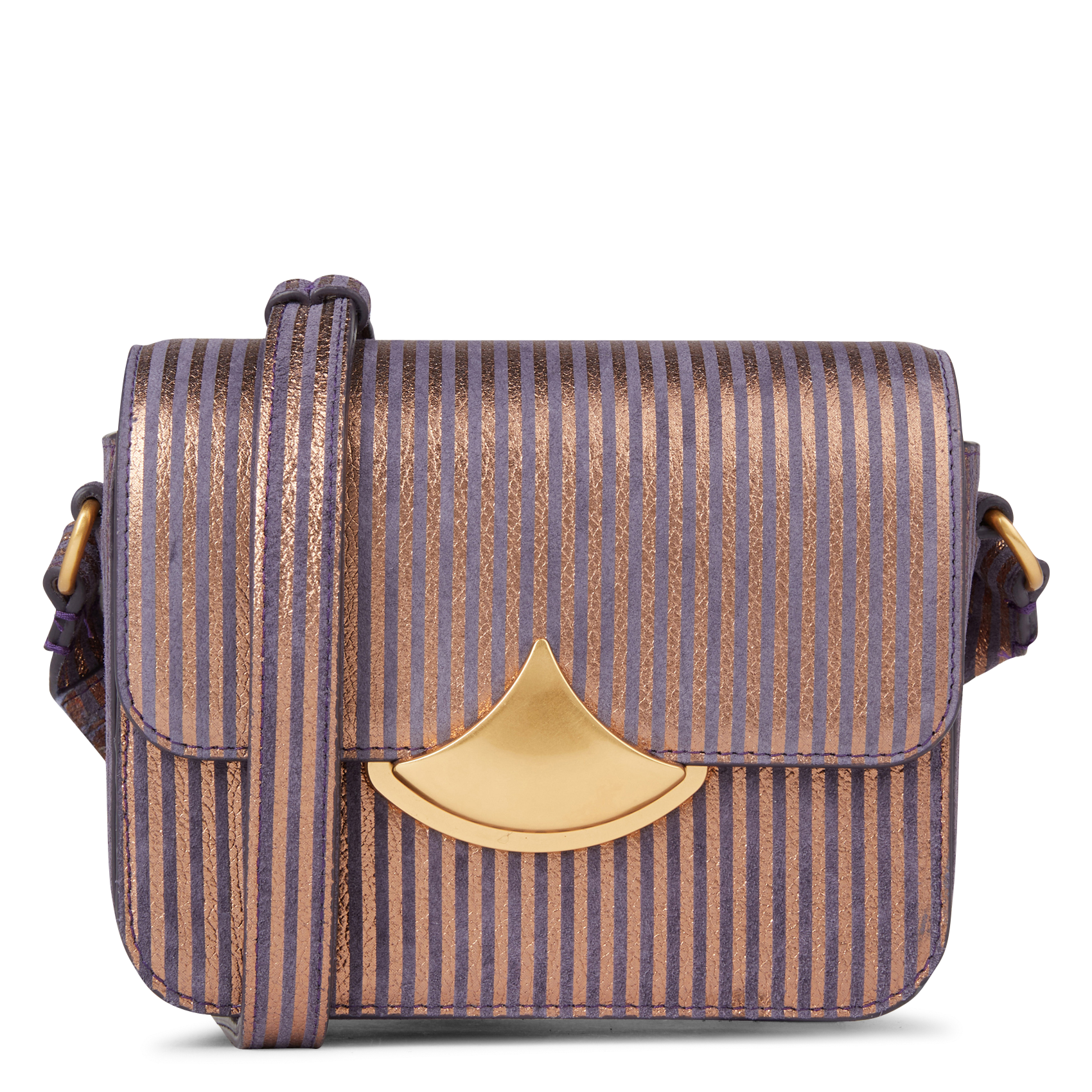 DIVILUZ MIMO - Sac bandoulière en cuir | Violet