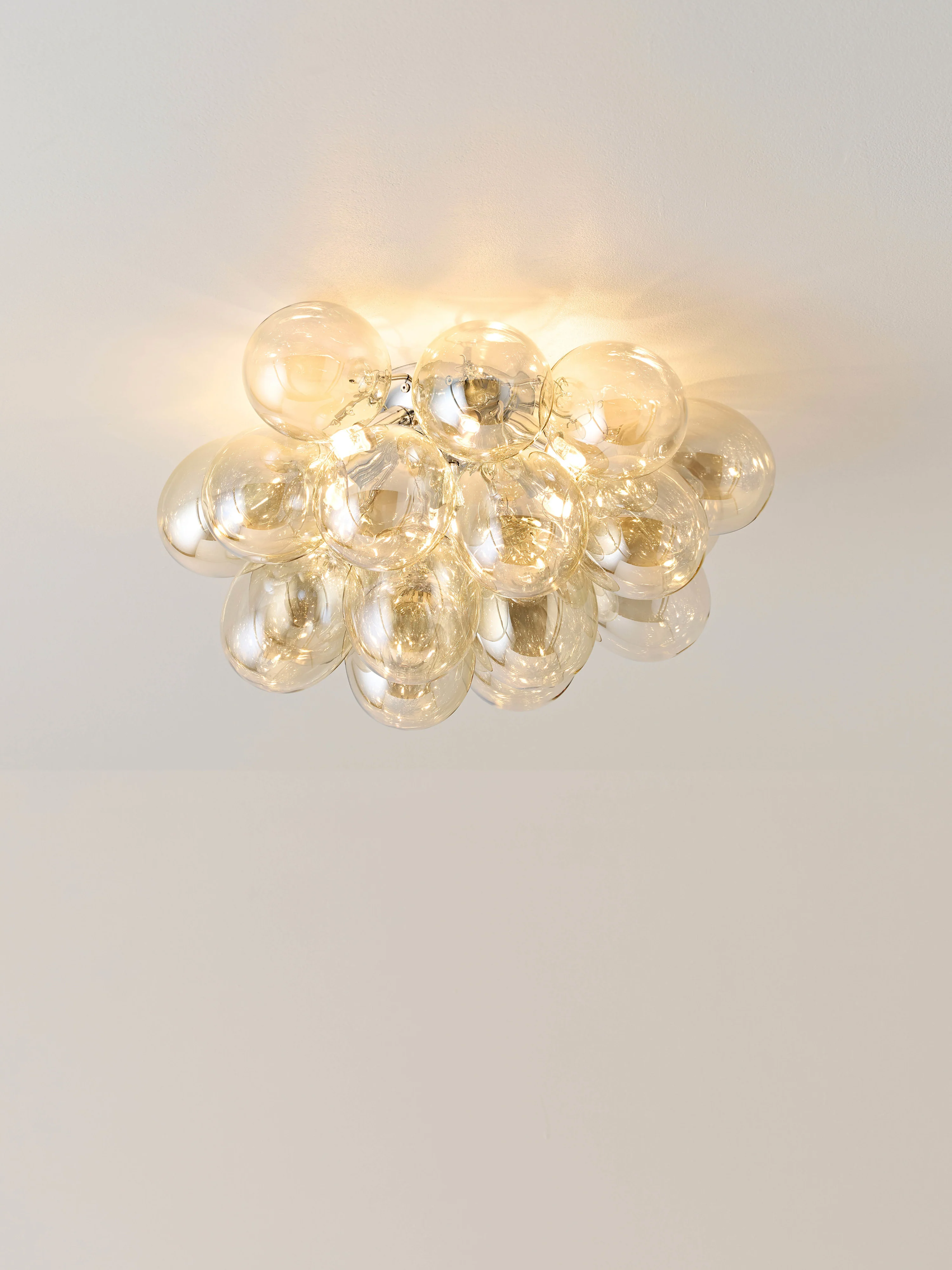 Mondgeblazen LED plafondlamp Gross