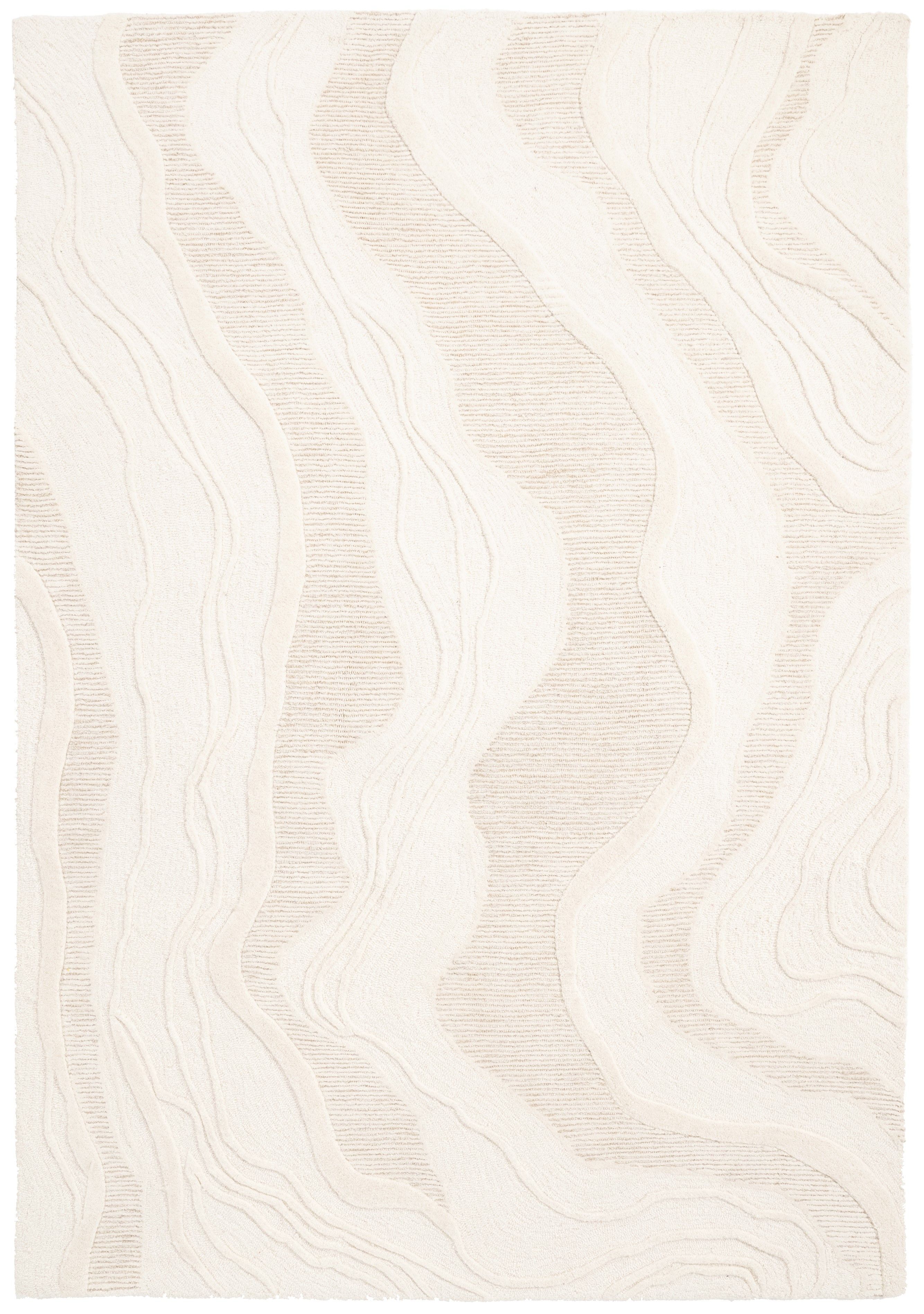 Vloerkleed off white 230271 Soil B160 x D230 cm