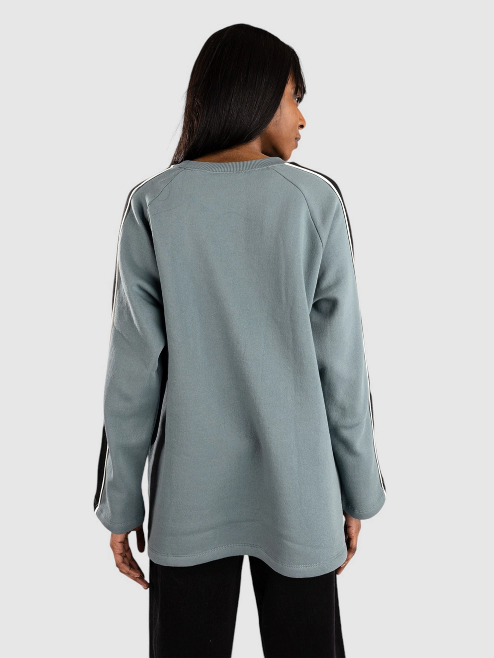 Daisy Street x Paul Frank Relaxed Long Sleeve Industries Washed Sweate teal
