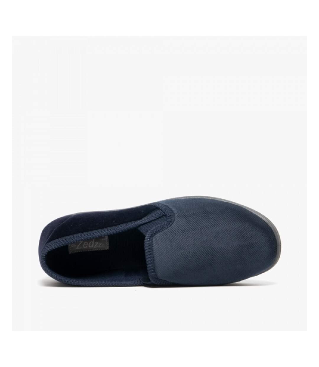 Zedzzz Lewis - Chaussons - Homme (Bleu marine/Gris) - UTDF833