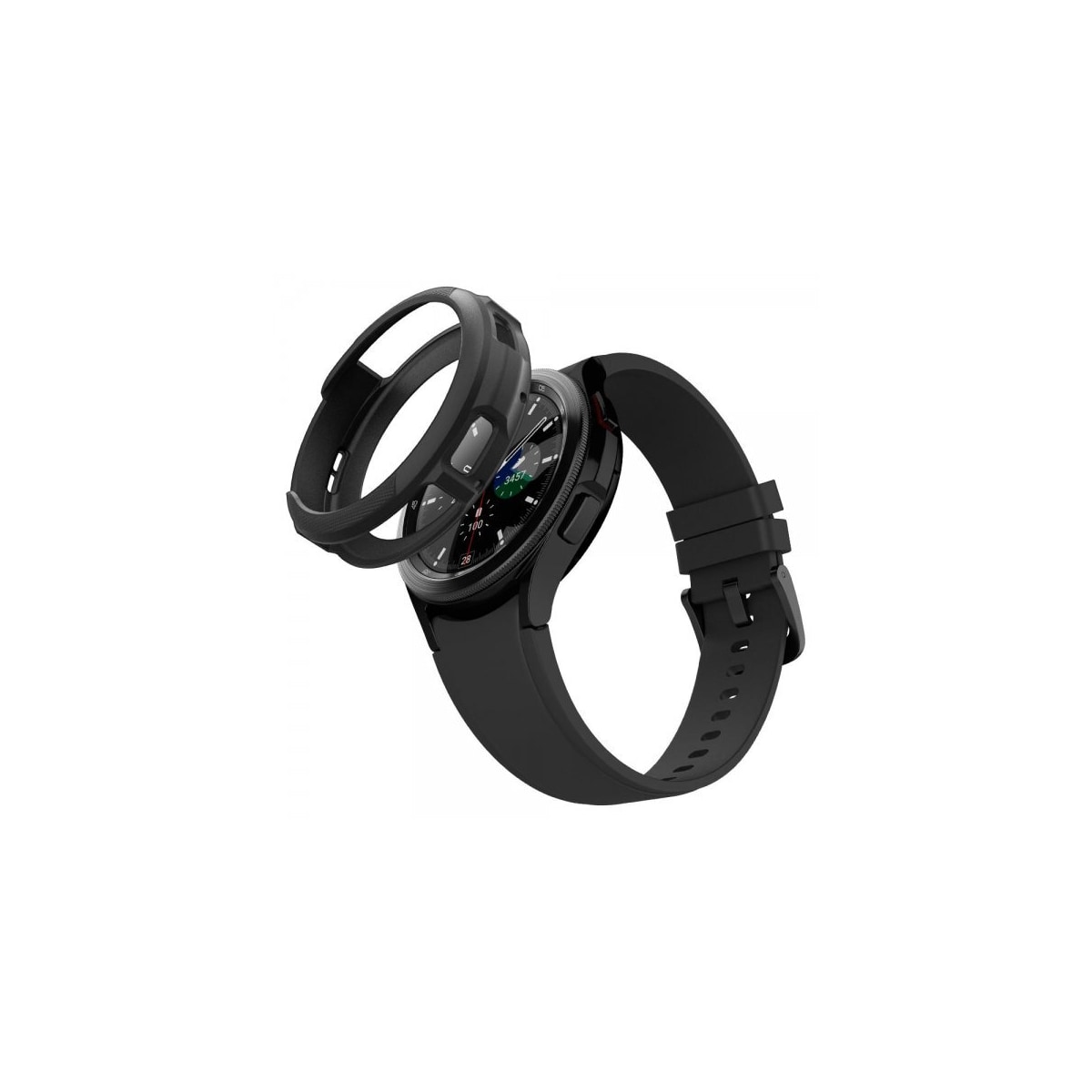 Spigen Samsung Galaxy Watch 4 Classic 46mm Deksel Liquid Air Matte Black