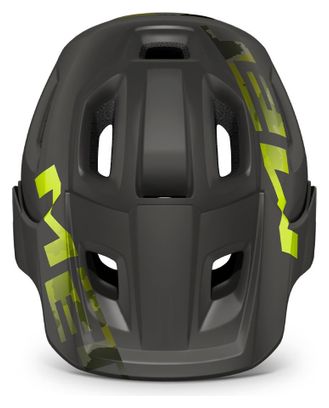 Casque All-Mountain Met Roam Mips Camo Vert Lime Mat Noir