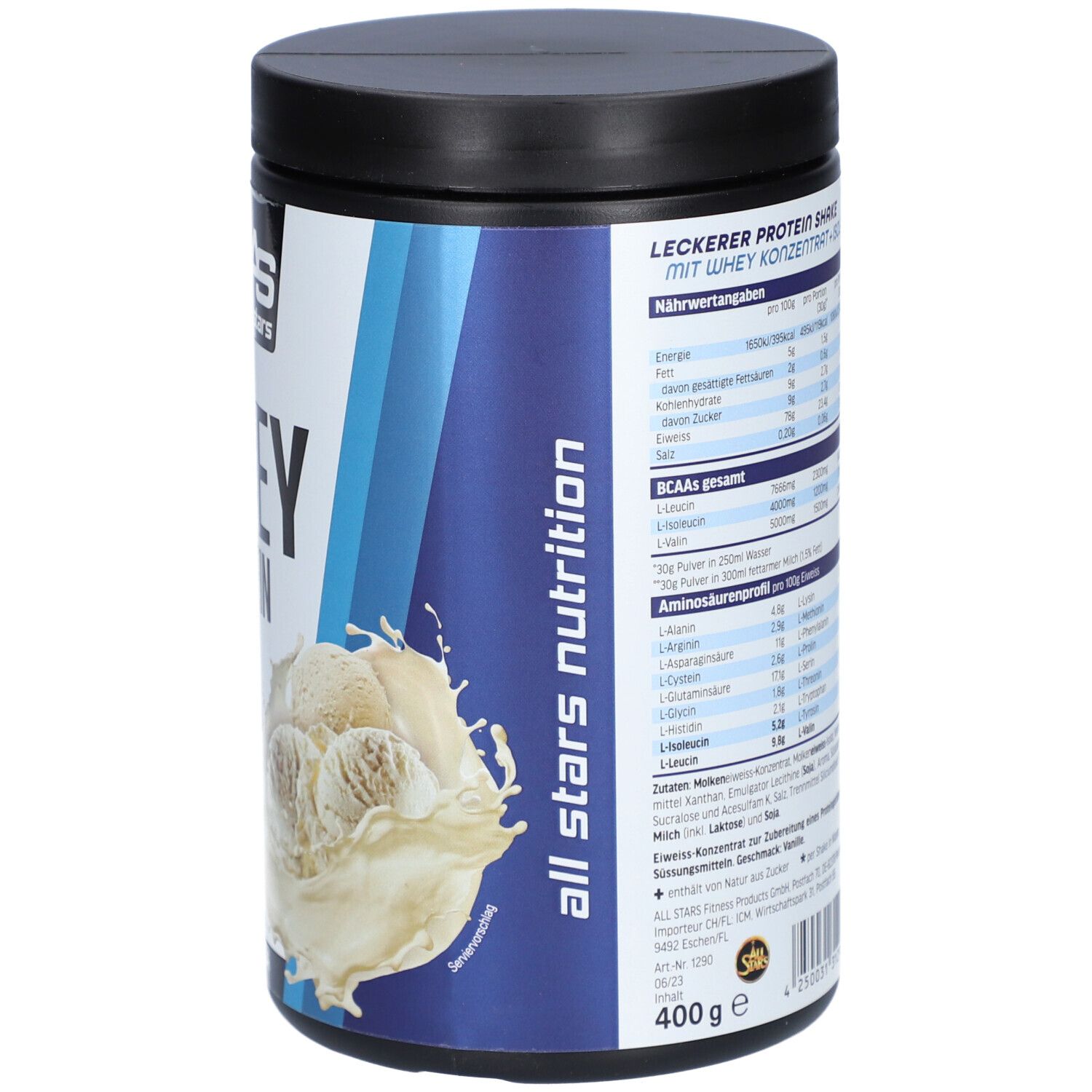 All Stars® ALL STARS WHEY PROTEIN Milky Vanilla