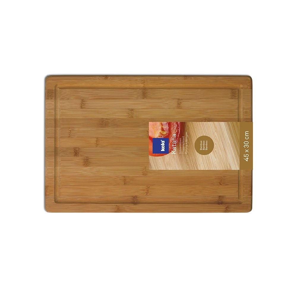 Planche bambou avec rigole Katana 45,5cm Kela