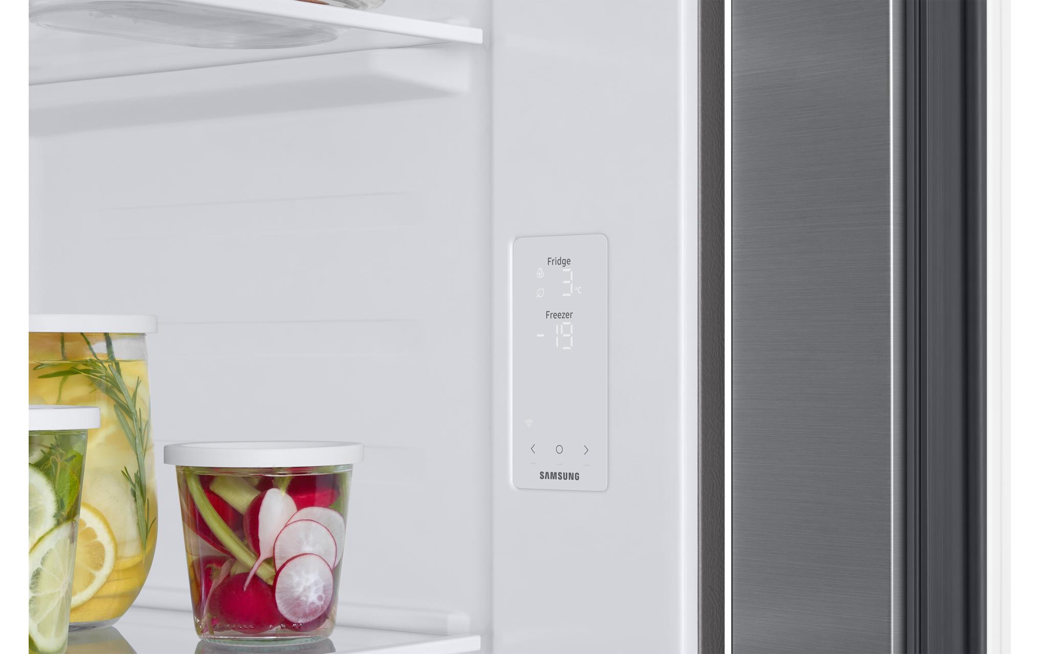Foodcenter RS57DG400EM9 Silber<br>Side by Side Kühl- und Gefrierteil