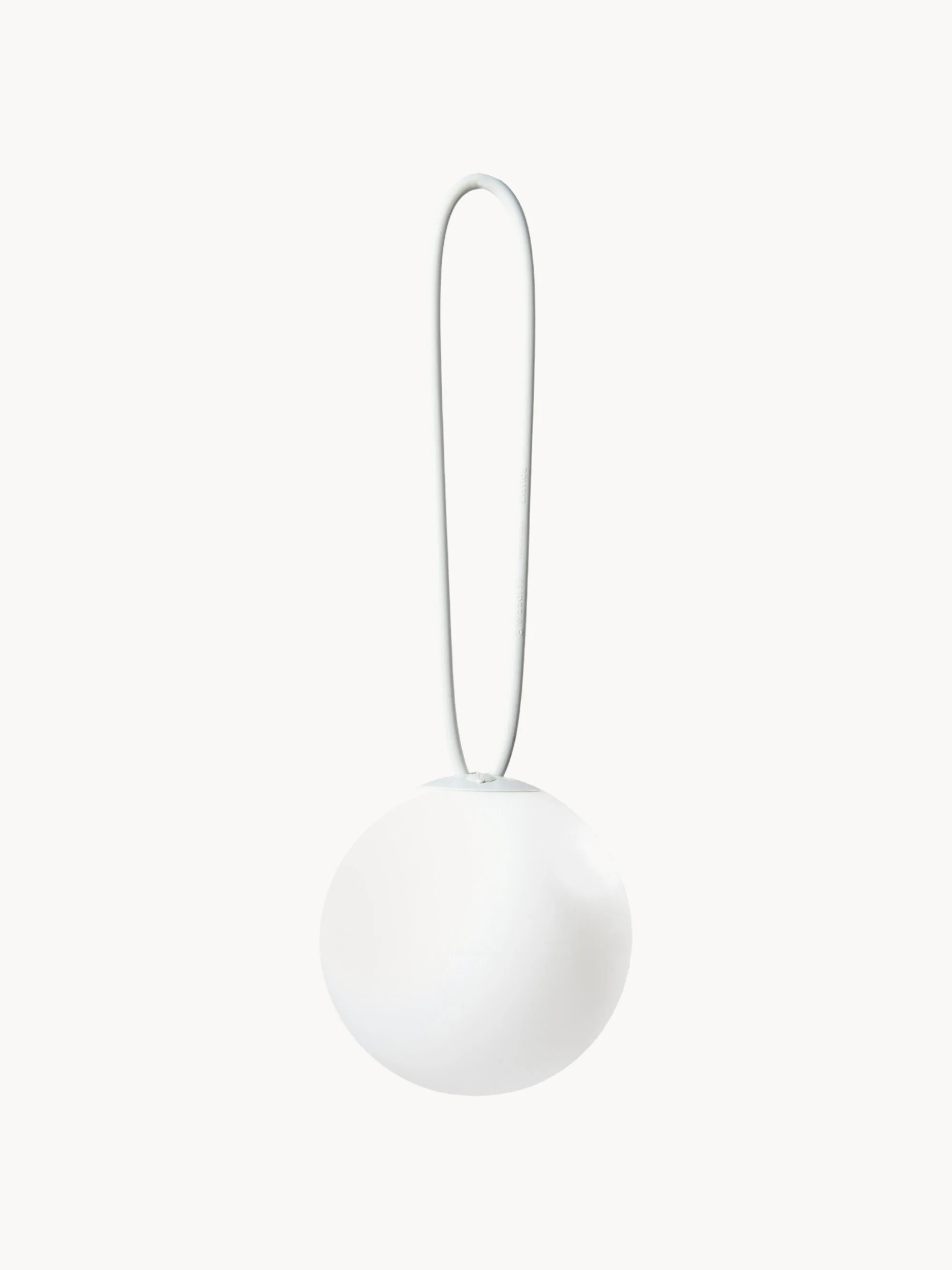 Draagbare outdoor LED-hanglamp Bolleke, dimbaar