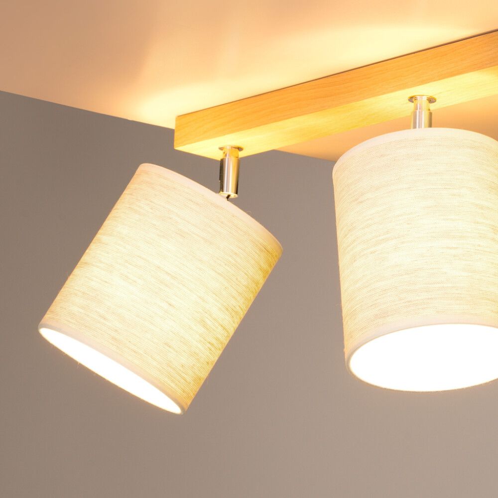 TAKLAMPE BRITOP BOHO 3XE27 25W OLJET EIK