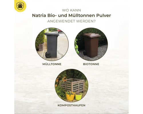 Organisch afval en afvalbakpoeder Protect Home 500 g