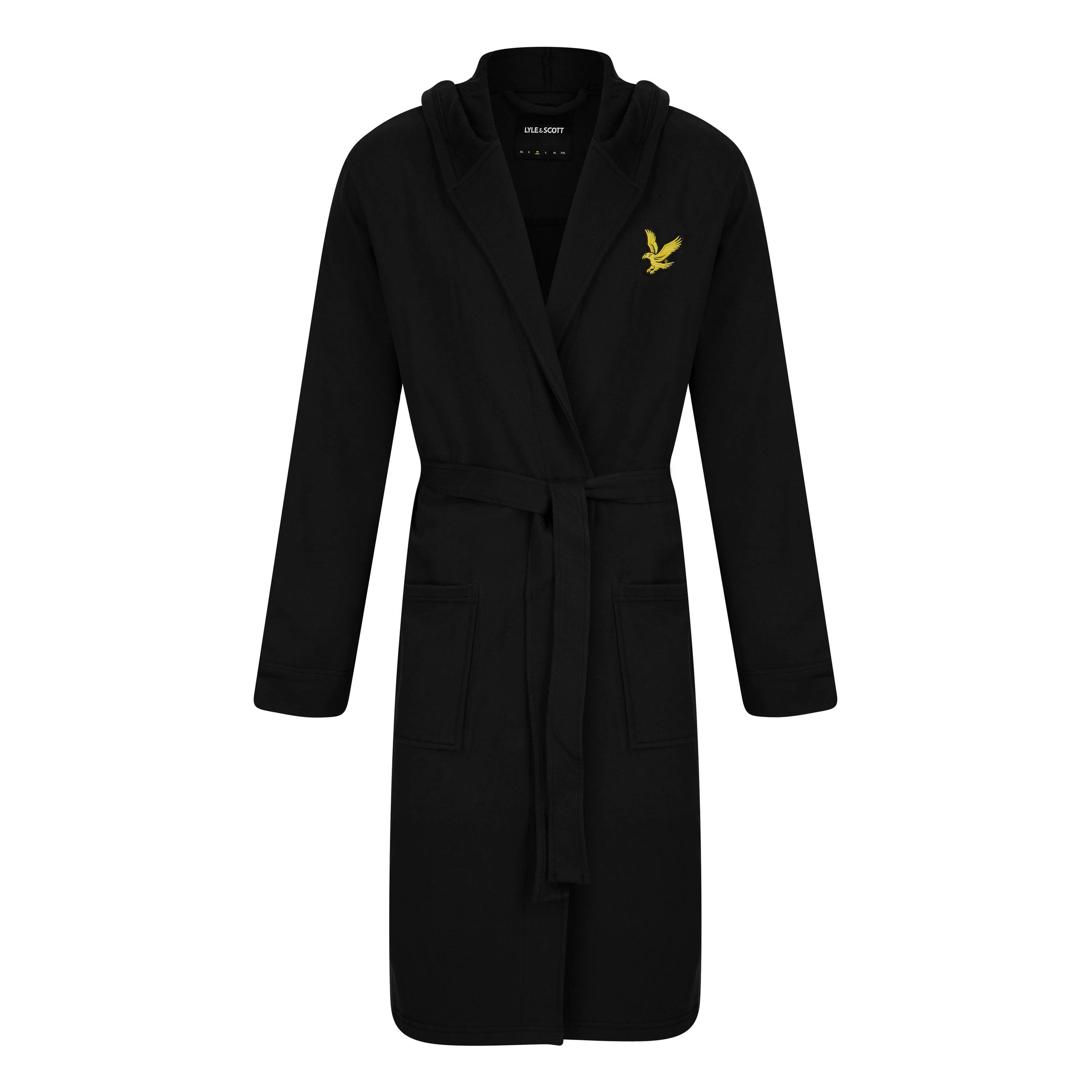 Lyle and Scott Hooded Bathrobe Mens