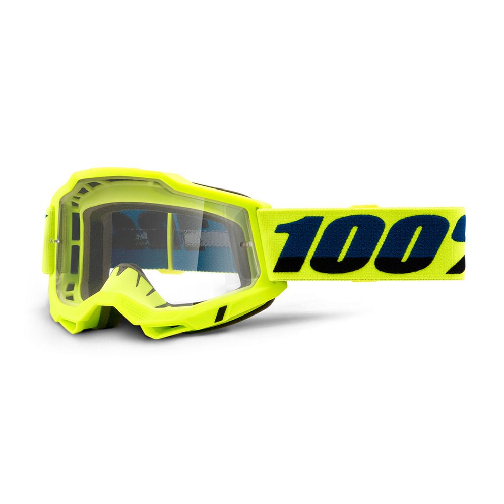100 percent ACCURI 2 - Masque VTT yellow/clear
