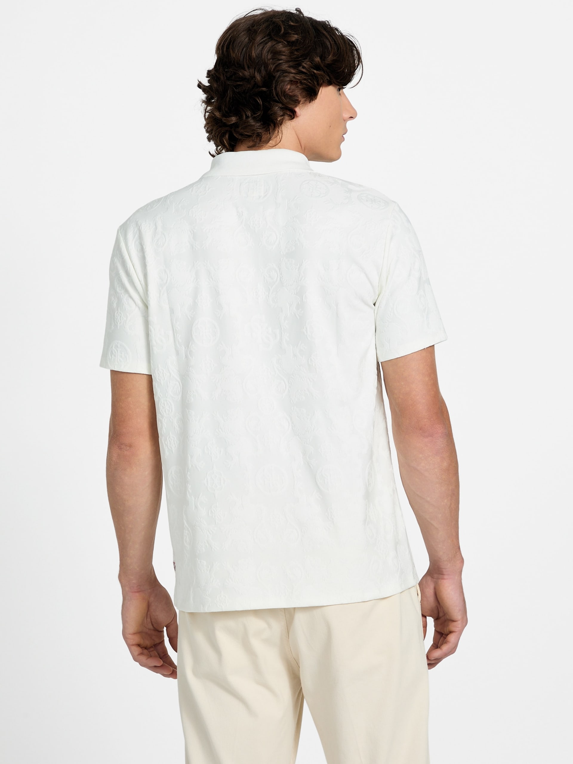 Polo Eco Tonal Jacquard