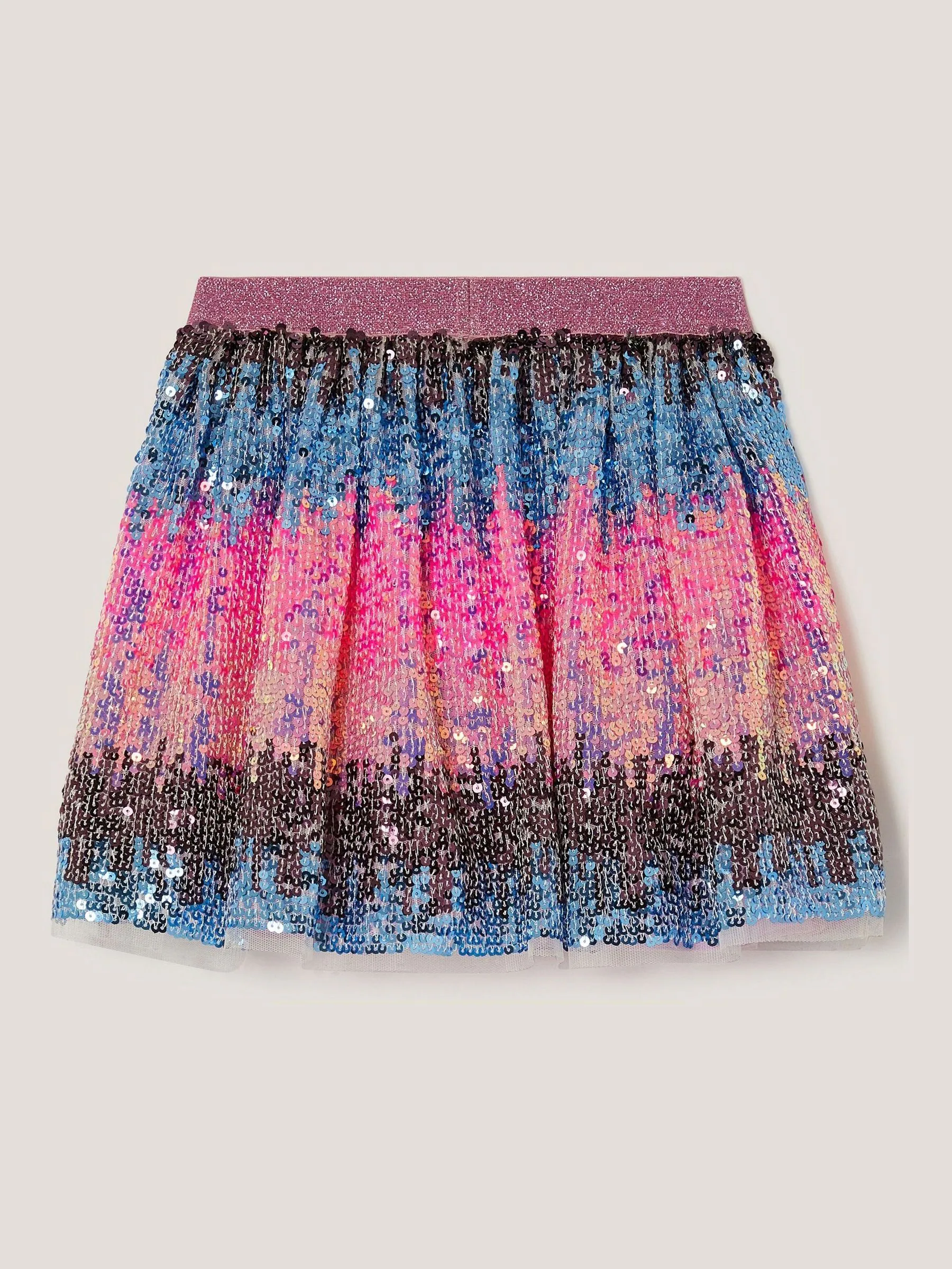 Monsoon Ombré Sequin Skirt