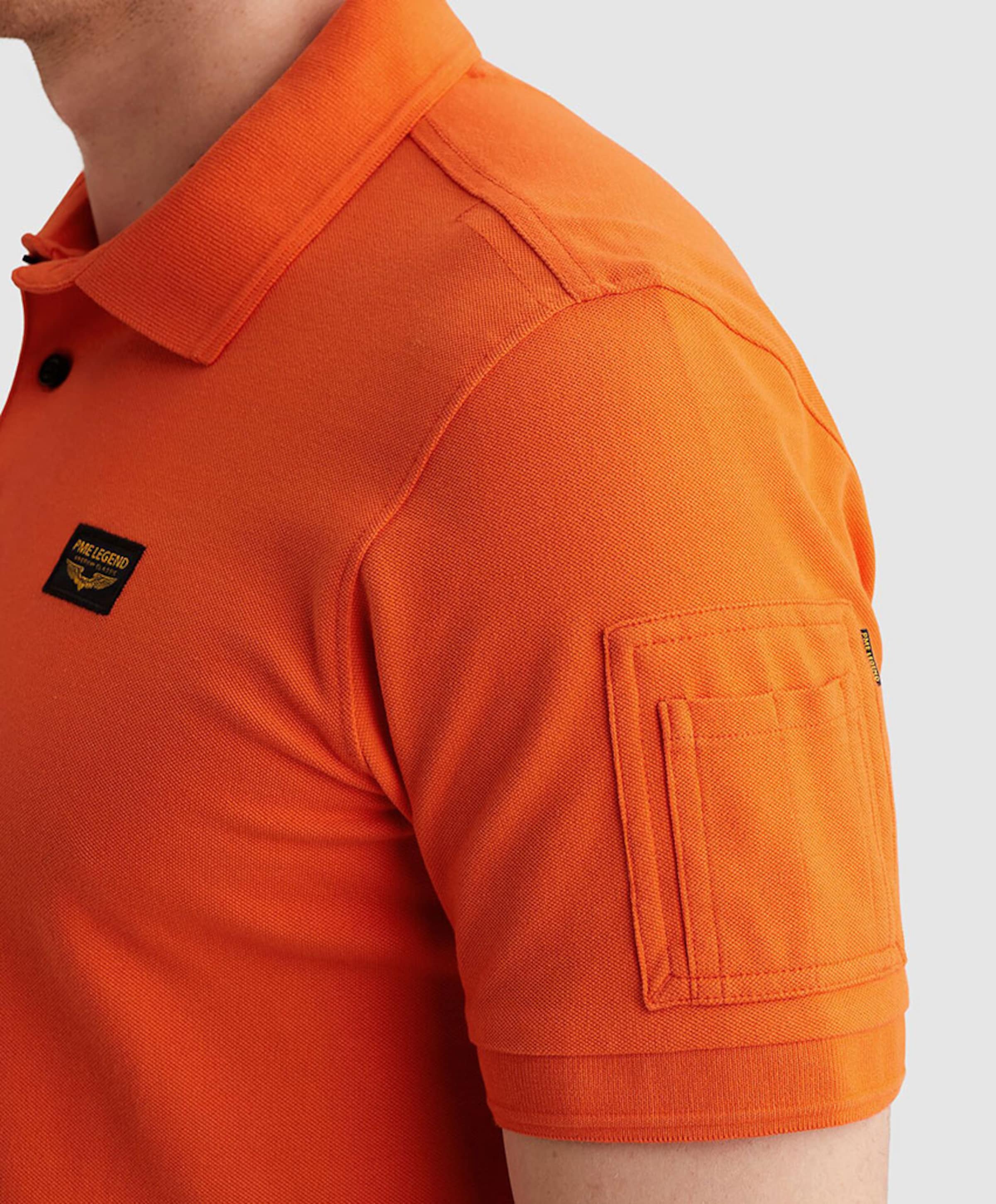 PME Legend Heren polo oranje