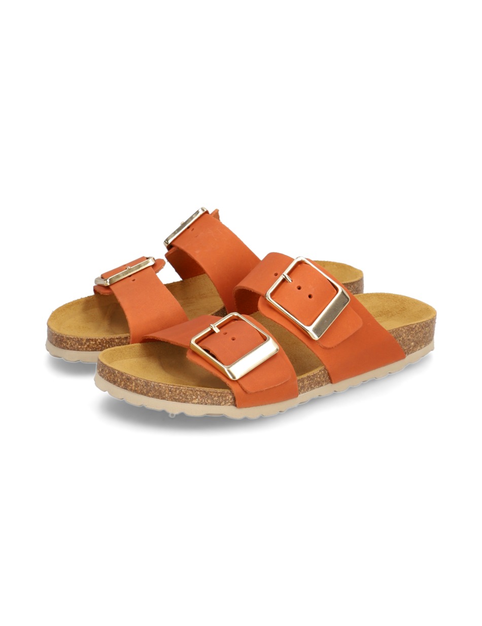 Glattleder Pantoffel