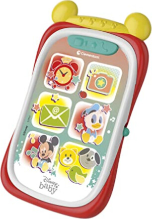Disney - Mickey Mouse Telefon Legetøj - Lyd Og Lys - Clementoni