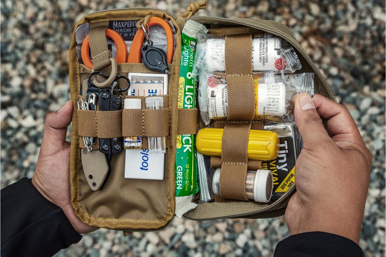 Maxpedition Skinny Pocket Organizer pouch, kaki
