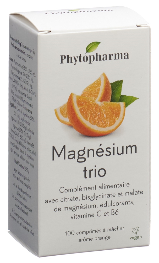 PHYTOPHARMA Magnesium Trio Tabl Ds 100 Stk