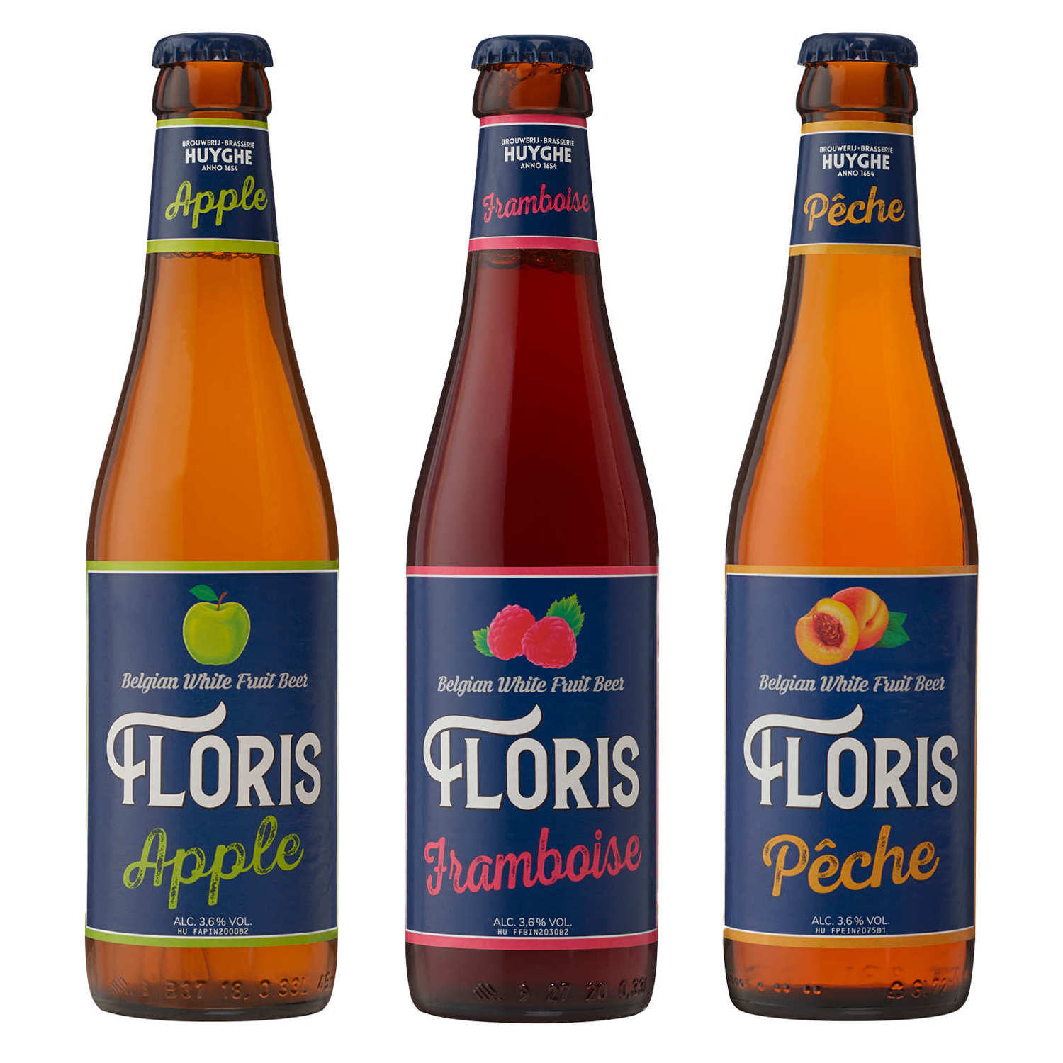 Assortiment découverte de 3 bières fruitées Floris