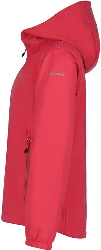 Icepeak - Kleve Jr - Outdoor Jack - Rood - Ademend en Waterdicht Materiaal