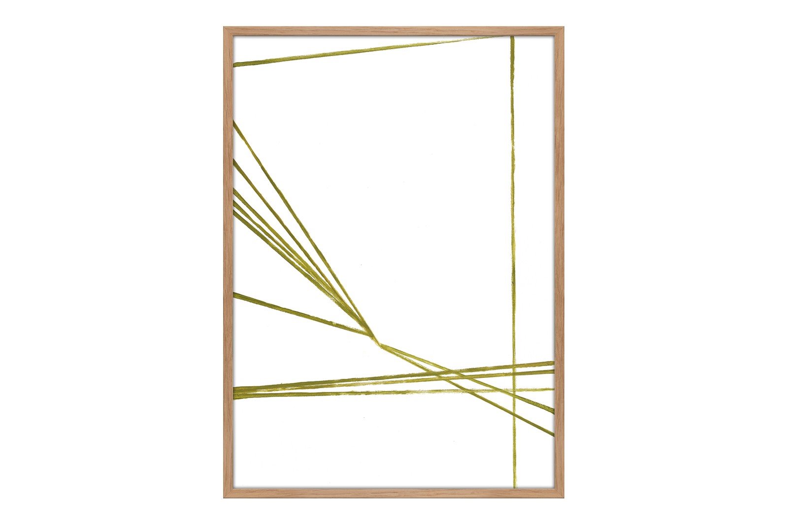 Lines Play 50x70 cm Oak Frame