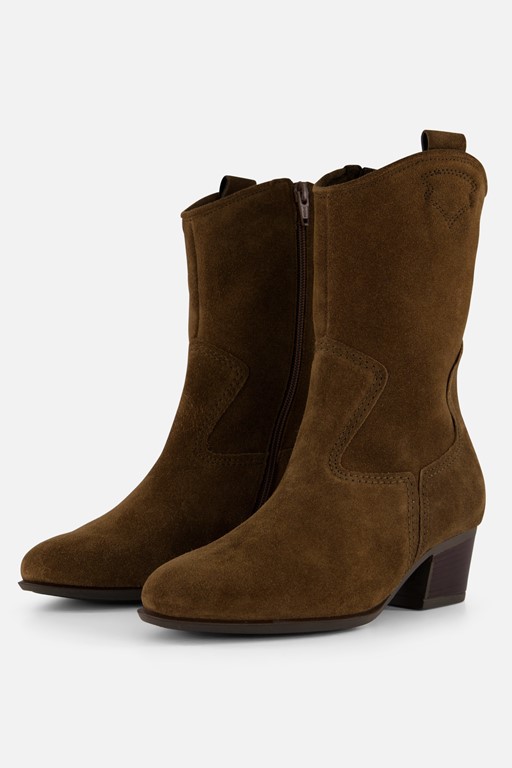 Gabor Cowboylaarzen cognac Suede