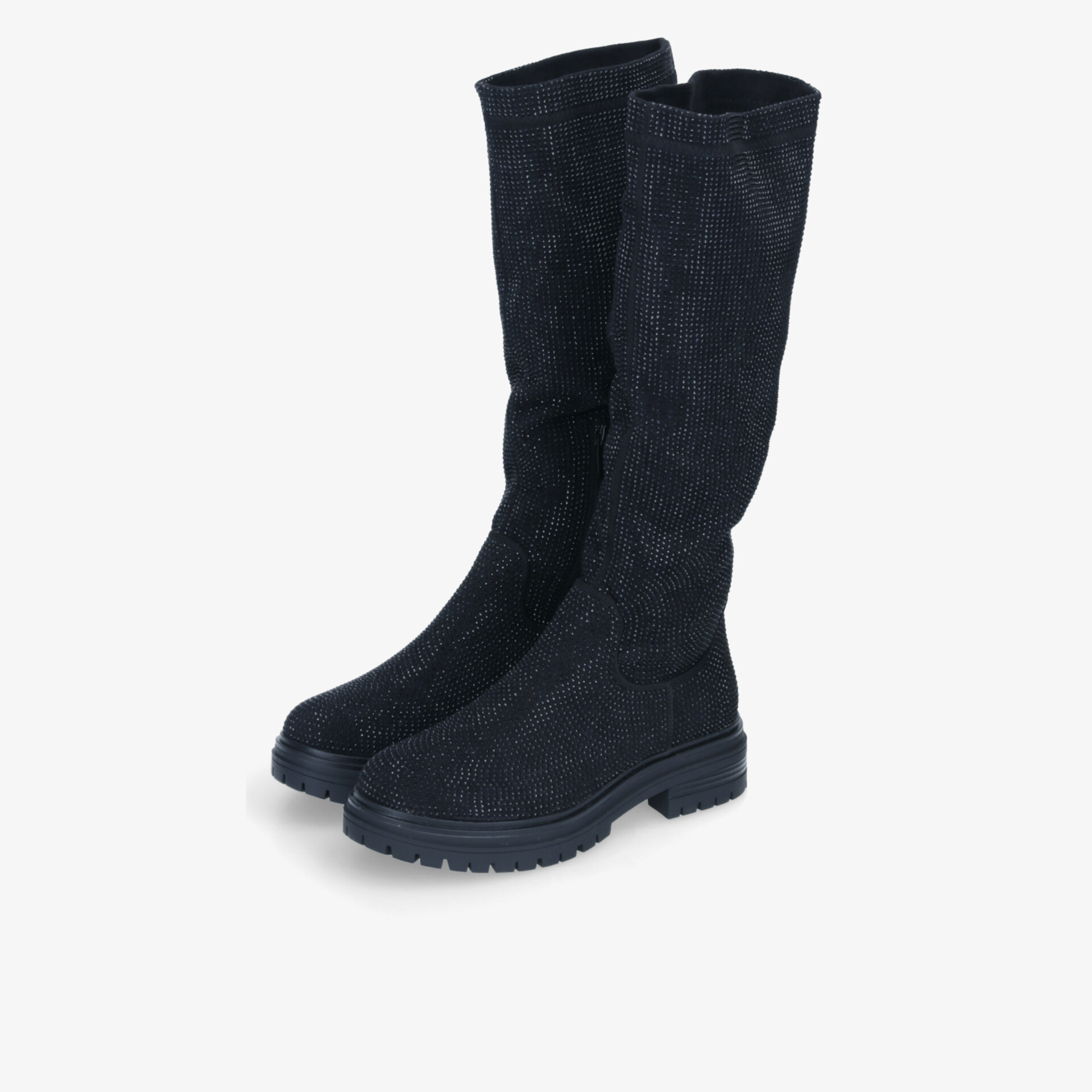street shoes Damen klassische Stiefel schwarz