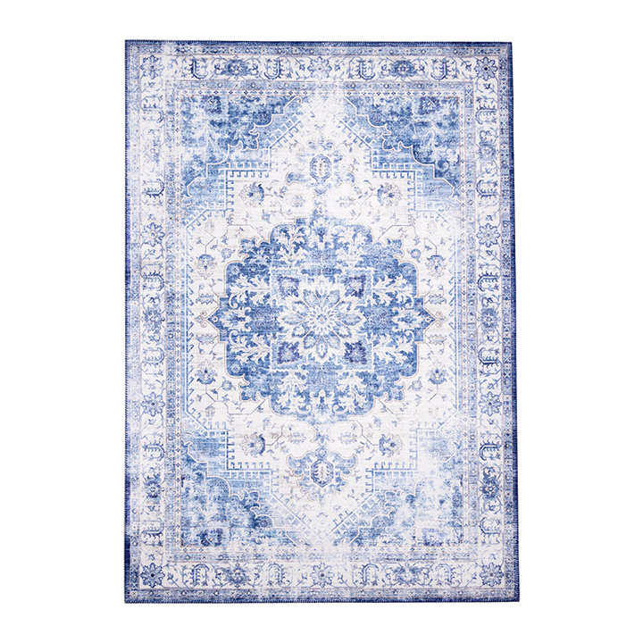 Vintage vloerkleed - Lago Blauw | Hoge kwaliteit