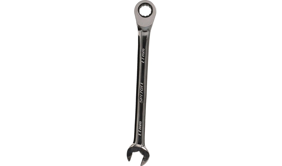 Ringgaffelnøgle 11mm m/skralde vendbar