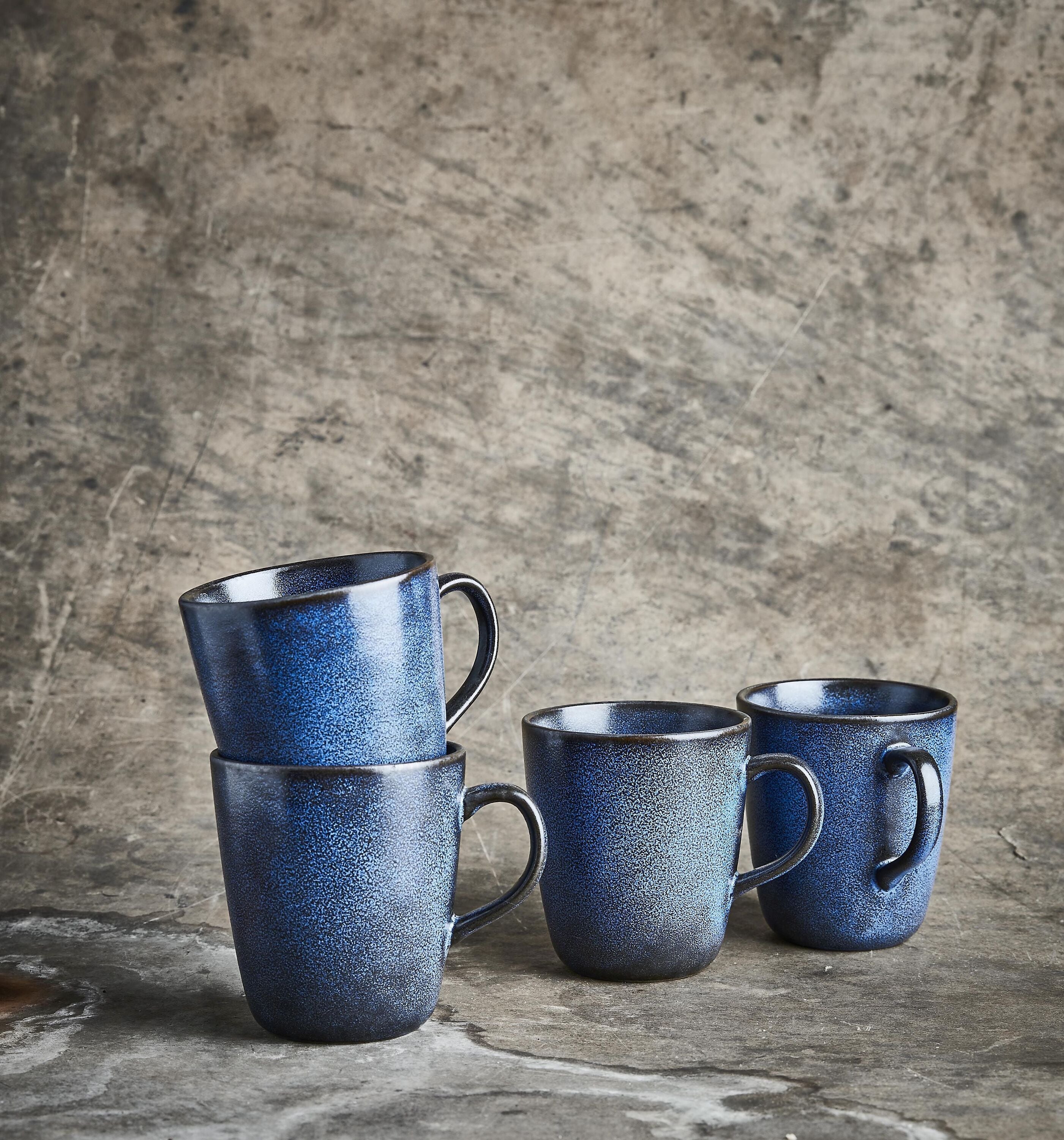 RAW MIDNIGHT BLUE Tasse - Blau / B: 12.5 cm x T: 9.4 cm x H: 10.4 cm