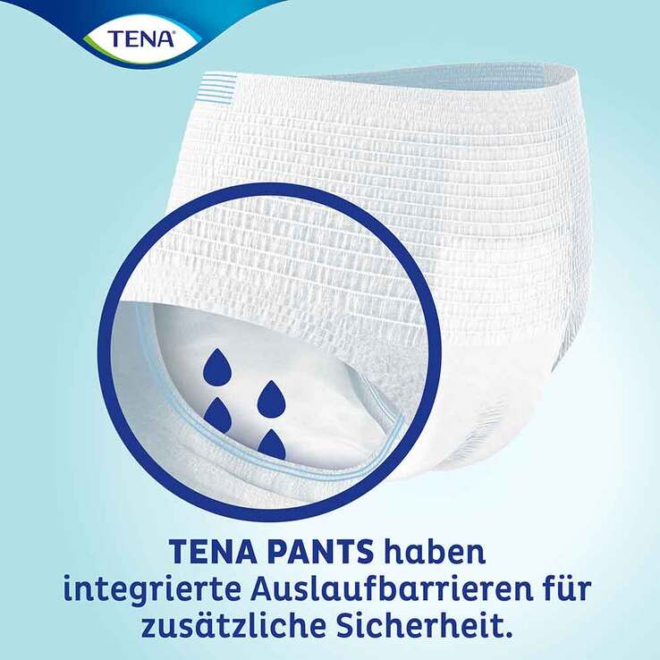 TENA Pants Super L Einweghosen bei Inkontinenz, 12 St