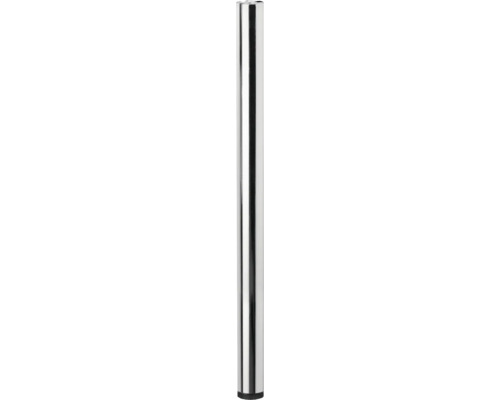 Tarrox ronde tafelpoot, 87 cm diameter, 60 mm in hoogte verstelbaar, chroom