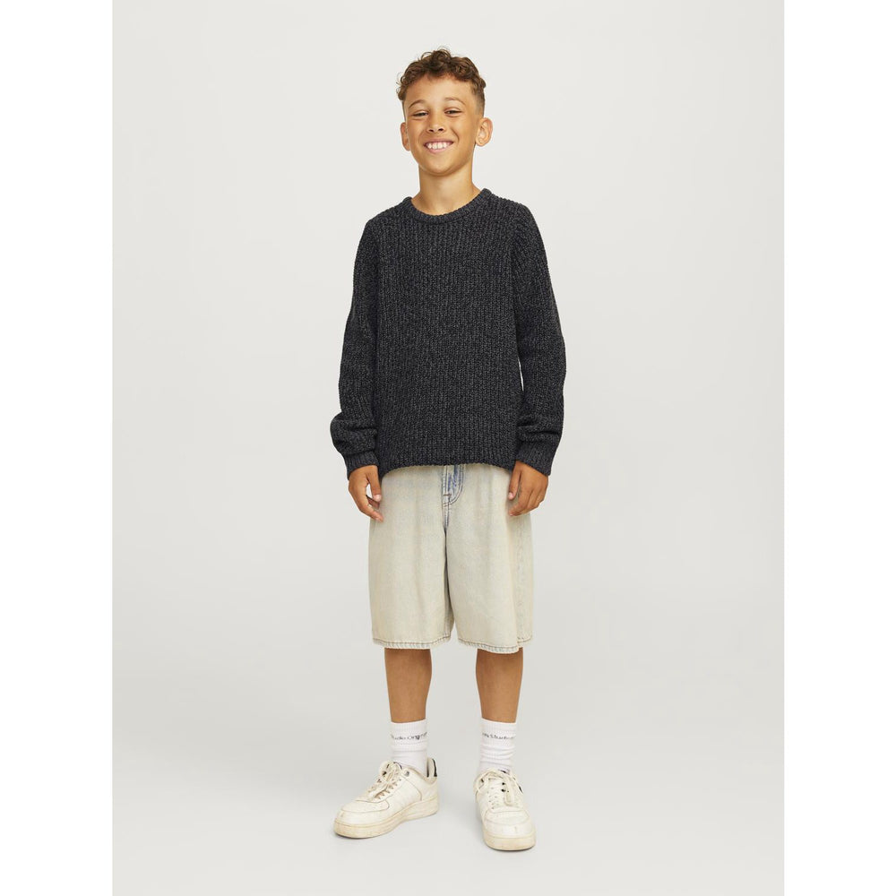 Køb Jack & Jones Junior Asphalt Jones Knit Crew Neck Bluse