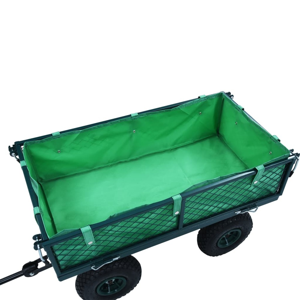 Bâche de chariot de jardin vert tissu