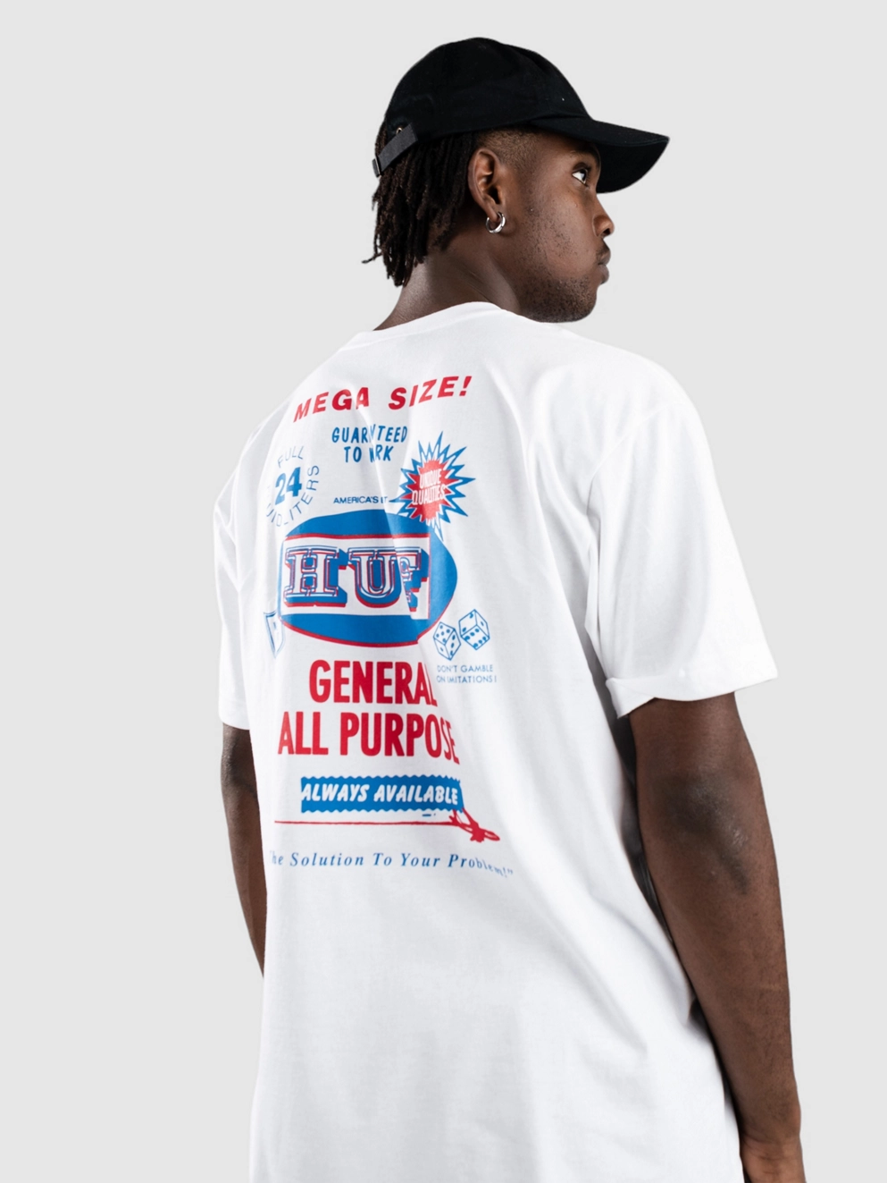 HUF All Purpose T-Shirt white