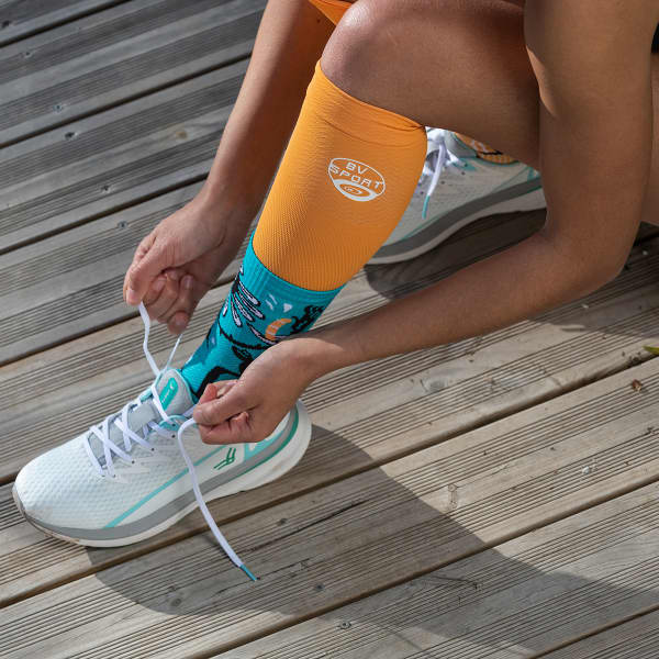 Chaussure running VEETS TRANSITION MIF2 W BLANC/BLEU/VERT