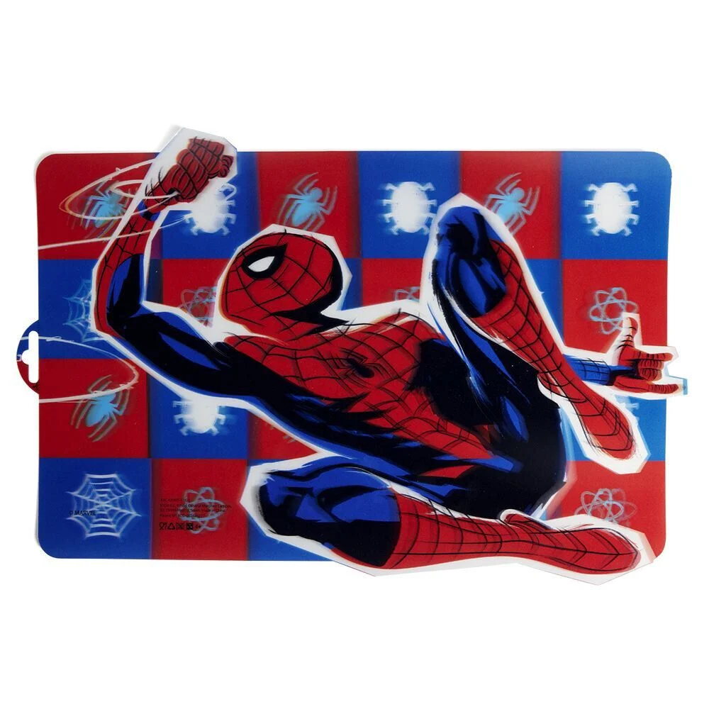 Set de table 3D pour enfant Spiderman 41x28cm