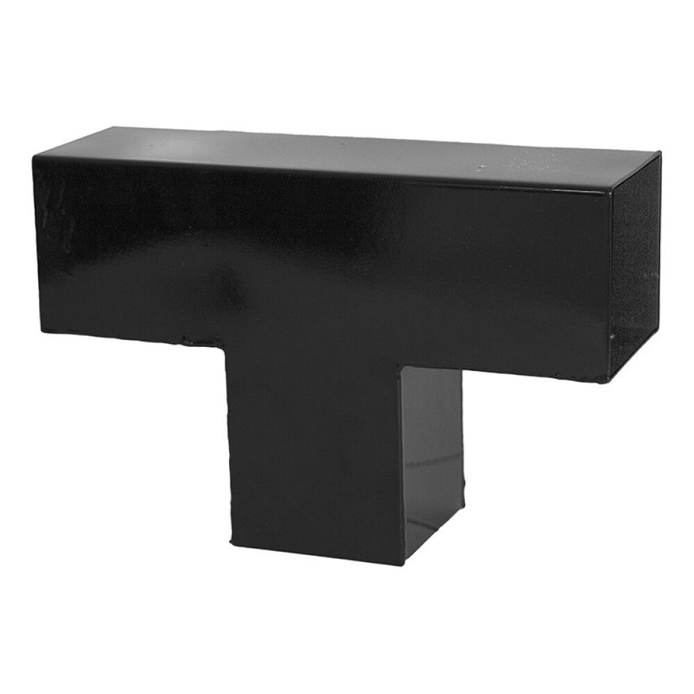 FORLENGNINGSBESLAG PLUS CUBIC 90X90MM SVART