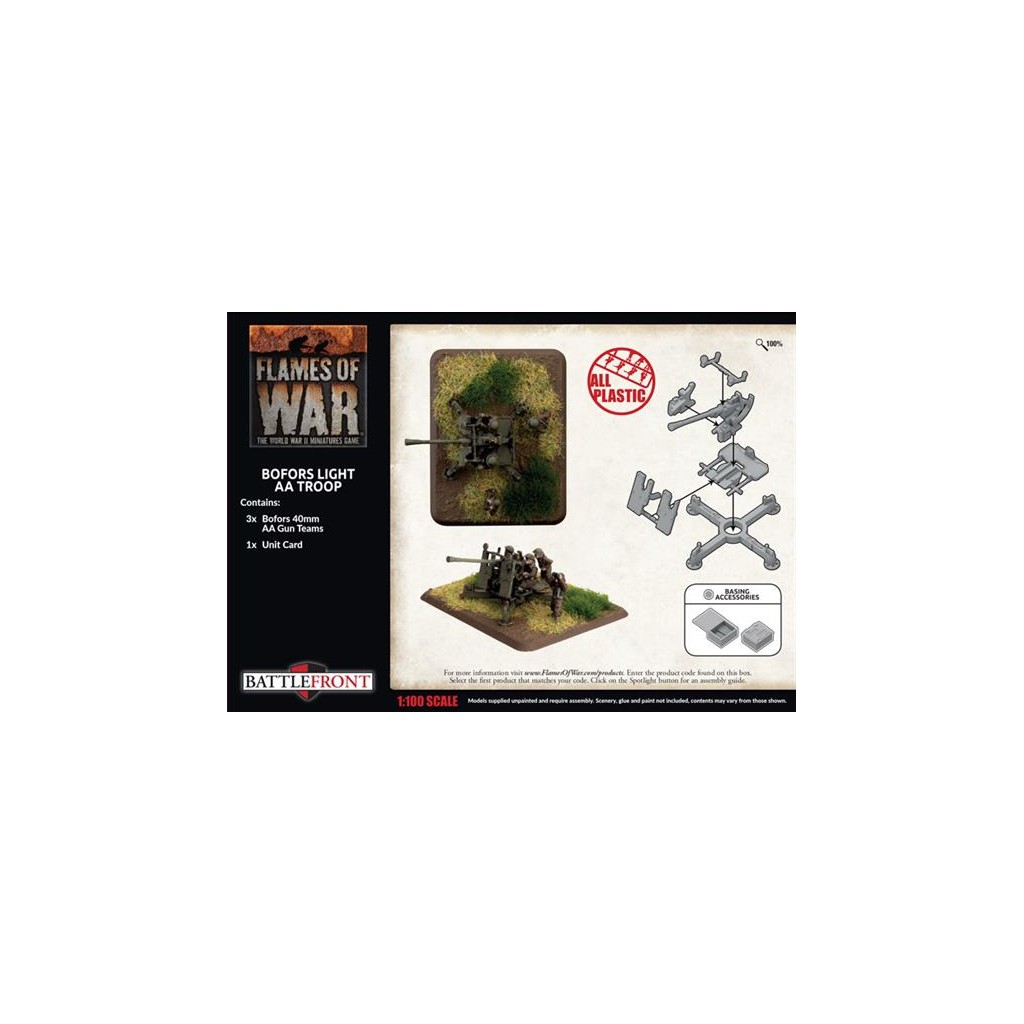 Flames of War - Bofors Light AA Troop